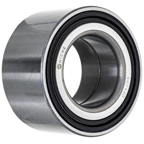 Heavy Duty CV Axle Bearing Seal Kit Compatible With Polaris 1380142 2200960 1333439 Front Drive Axle Repair Parts close-up view of bearing with steel races.