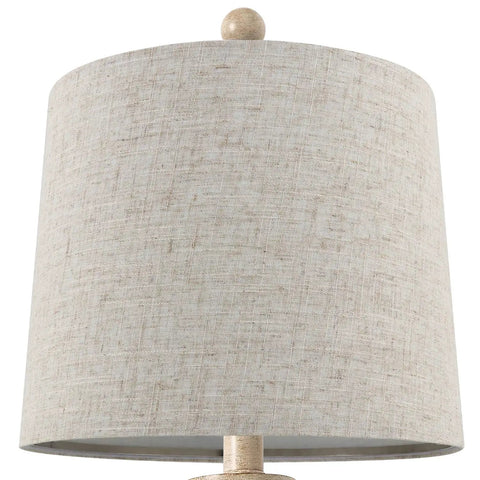 Shade of Cozy Farmhouse Vibe 25.75 Inch 3 Way Dimmable Table Lamp Set Of 2 With Touch Control And USB A And USB C Charging Ports