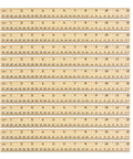 Wooden Ruler Set 12 Pack Dual Scale 12 Inch And 30 Cm For Students And School Use Durable Hardwood With Smooth Finish