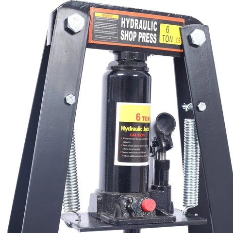 6 Ton Benchtop Hydraulic A Frame Shop Press With Plates Adjustable Garage Floor Hydraulic Press For Auto And Mechanical Repairs Heavy Duty