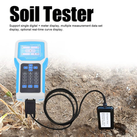 Handheld 240V Soil Tester NPK Nitrogen Phosphorus Potassium Detector For Soil Test Kits Accurate Readings Digital Meter Display