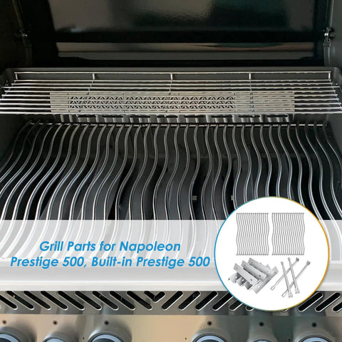 Level Up Your Weekend Cookout With This Knockout Stainless Steel Grill Replacement Kit Featuring Fit Like A Glove Cooking Grids Heavy Duty Heat Plates And Rugged Burners For Prestige Models stainless steel grates in grill