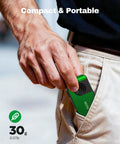Compact handheld 3D Thermal Imaging Camera For Android And PC With Precise Readings being stored in a pocket, weighs 30g.
