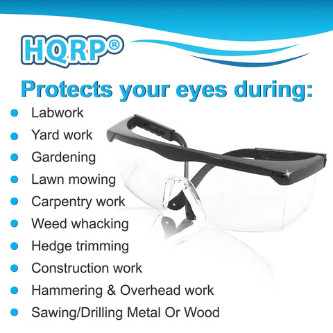 Clear UV Protective Safety Glasses With Side Shields For Yard Work And Gardening Grab These For Lawn Mowing Weed Whacking Hedge Trimming