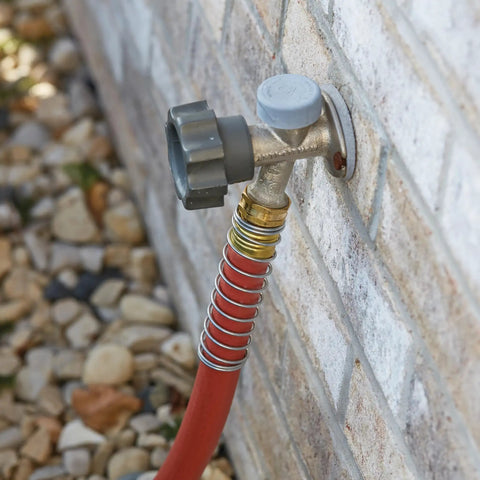 Heavy Duty Three Quarter Inch By Seventy Five Foot Garden Hose With Kink-Resistant, Commercial Grade Rubber And Vinyl Construction