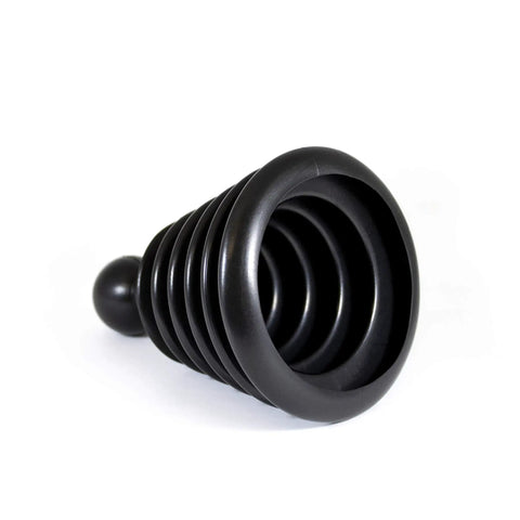 Mighty Tiny Plunger For Tight Spaces And Small Drains, Perfect For Bathroom And Kitchen Sinks, RVs And More, Patent Pending Black