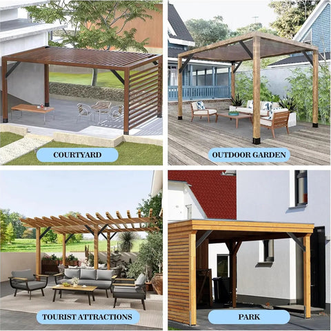 45 Degree Angle Corner Braces Inside Joint For Wooden Structures And Outdoor Pergolas Heavy Duty Connector For Gazebos Tree Houses Cabins And Patios Corner Bracket Set 12 Pieces Built To Last