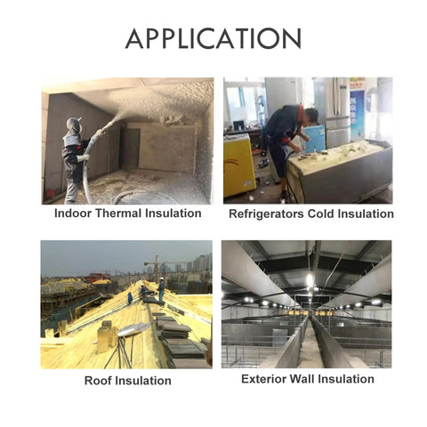 Badass High Pressure Polyurethane Foam Sprayer With Internal 13kw Heating Core And Lightweight Rig For Tough Jobsite Hustle and Smooth Insulation Coating Application At 110v in action for roof and wall insulation.