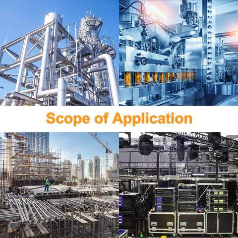 Images of industrial and construction sites showcasing the scope of application for M6 Hex Coupling Nuts Set, 10 Pack, Galvanized Carbon Steel Threaded Rod Couplers For Furniture, Electronics, And Industrial Projects, Built Tough For Any DIY Build, 10mm Across Flats.