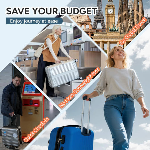 Portable Digital Luggage Scale For Travelers Keep Suitcases Baggage Fee Free And Make Boarding A Breeze Every Time A Solid Ace In The Bag For Airport Weight Checks With One Hundred Ten Pound Max Capacity And Slim Profile.