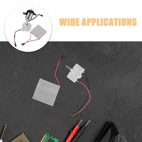 Quiet Heat Powered Fireplace Blower Replacement Kit For Wood Stoves And Fireplaces Metal Generator Sheet Set EZ Install Low Noise Operation Nighttime Comfort, thermoelectric module and motor parts