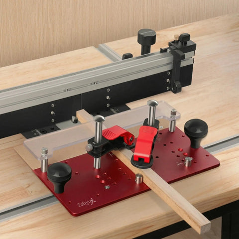 Pro Grade Precision Coping Sled For Router Table Rail Guide Keeps Hands Away From Bits With Safety Features For Woodworking