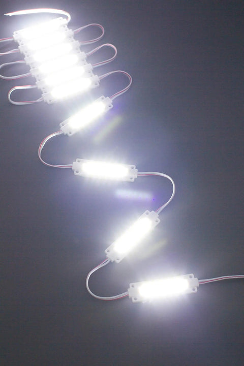 Storefront Window LED Light COB With UL Power Supply Brightest Upgrade Brighter Than 5050 5630 5730 2835, 30Ft White Cuttable Easy Install
