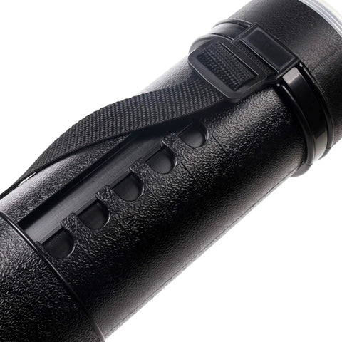 Close-up of Two Pack Expandable Poster Tubes Zero Stress Document And Blueprint Carriers with cushioned strap and textured finish.