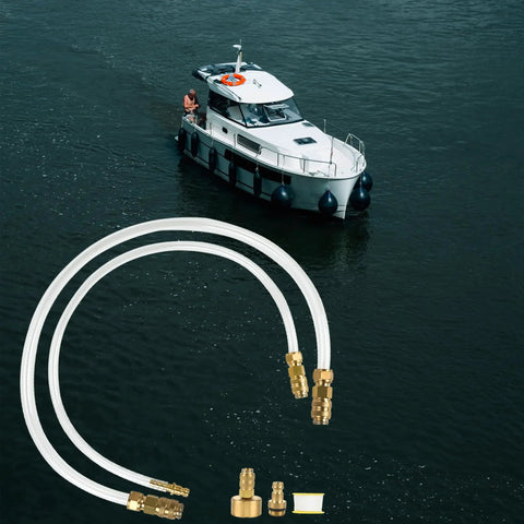 Hydraulic Steering Bleed Kit With Quick Connect Filler Hose For All Outboard Sterndrive And Inboard Systems Universal Refilling