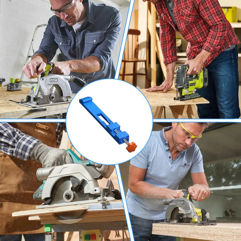 Adjustable Cutting Machine Base Guide For Circular Saw With Innovative Clamp Electric Saw Milling Positioning Jig for wood cutting