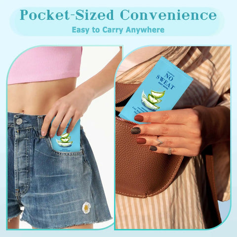 Travel Body Wipes 80 Pack Individually Wrapped Deodorant Shower Wipes pocket-sized for on-the-go convenience.