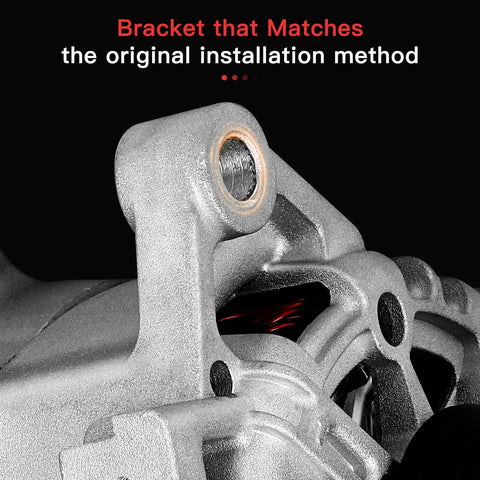 Close-up of alternator bracket for New Alternator For 2012-2017 Hyundai Accent And Veloster Also Fits Kia Rio 2012-2013