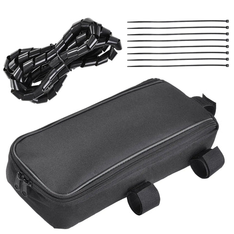 Turn Your Regular Bike Into a Street Ready E Bike With This 48V 1000W Front Hub Conversion Kit accessories pack