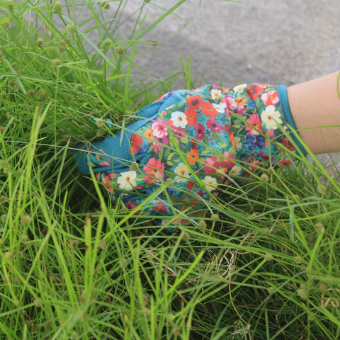 Womens Gardening Gloves With Printed Design And Touchscreen Grip For Thorn Proof Puncture Resistant Work Gloves For Weeding