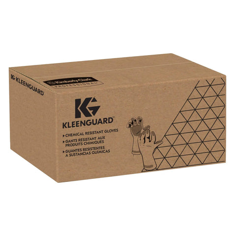 Box of G80 Nitrile Chemical Resistant Gloves 2XL 13 Inch 15 Mil Green With Textured Fingertips For Superior Grip EN374 Certified