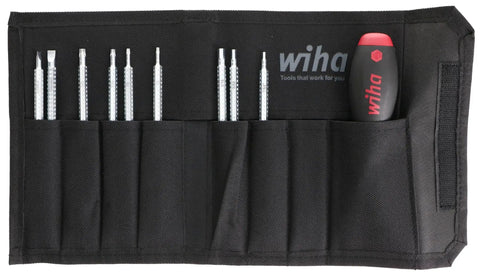 Drive-Loc VI Interchangeable Blade Set With Durable Pouch, 10 Piece, CVM Steel With Hard Chrome Finish, Adjustable Blades From 40mm To 120mm, Quick Blade Changes, Rock-Solid Grip For Fast, Precise Work