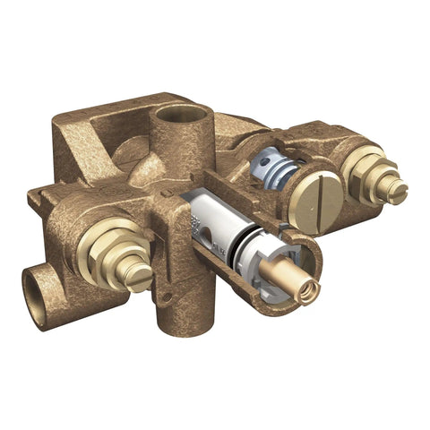 M-PACT Moentrol Shower Valve With Stops 1/2-Inch CC pressure-balanced bronze valve