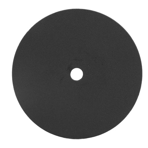 Top view of Beefy Bottle Jack Pad Iron Lift Pad 4 inch base, 16x contact area for 6 ton bottle jack saddle with slide sleeve design.