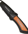 Compact Emergency Dive Knife For Scuba Gear And Spearfishing Use With Saltwater Ready Japanese Stainless Steel 304 Blade in sheath