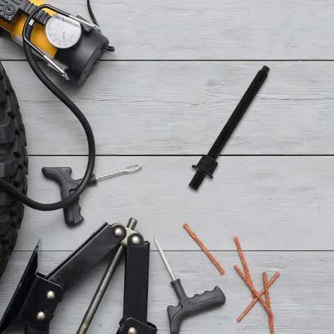 Heavy Duty Crankshaft Pulley Removal Tool Kit For Automotive Engine Repair, Bearing Puller And Crank Pulley Extractor on wood surface