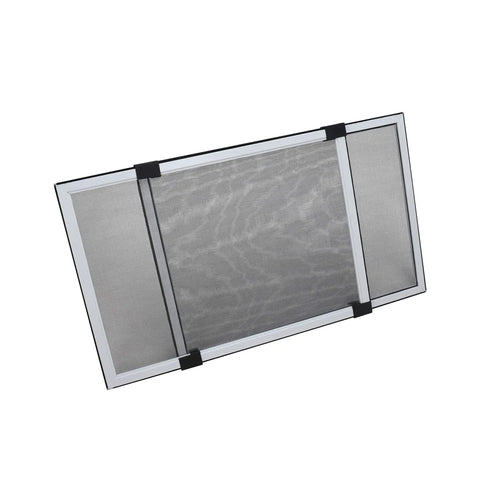 Expandable Window Screen Pack For Double Hung Windows Big Adjustable Mesh Screens 19.8 In High By 28 To 52 In Wide 5 Pack Replacement