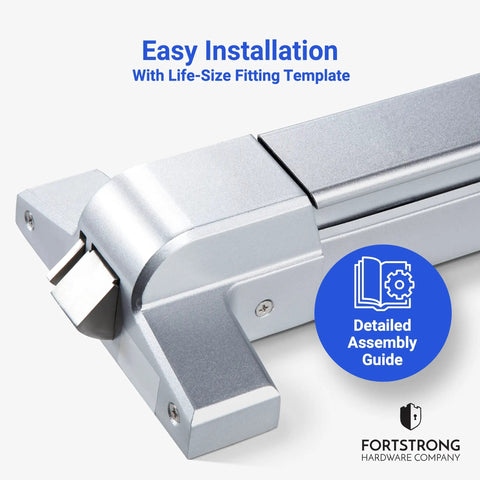 Exit Door Panic Bars For High Traffic Commercial Doors Push Bar Panic Exit Device With Crash Bar Emergency Opener Lock Keypad