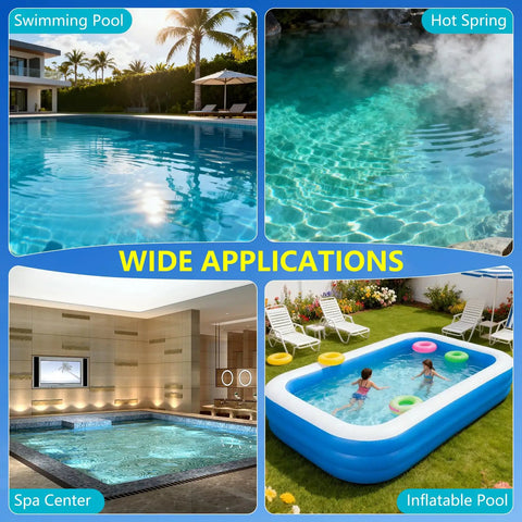 Heavy Duty One Horsepower Swimming Pool Pump Motor Drop In Replacement For Hayward And Jacuzzi Pumps for swimming pools and spas.
