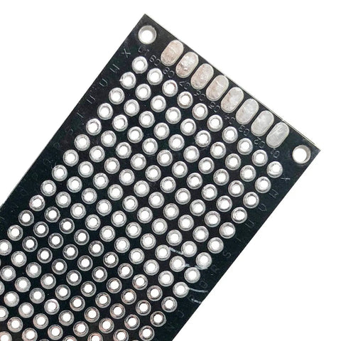 Black PCB board from 38-Piece Double-Sided PCB Board Prototype Kit With 5 Sizes And 4 Color Universal PCBs For DIY Soldering FR4 1.6mm Thick