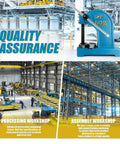 Real Deal Heavy Duty Cast Iron Manual Arbor Press delivering legit 3 ton force in a quality assurance workshop with machines.