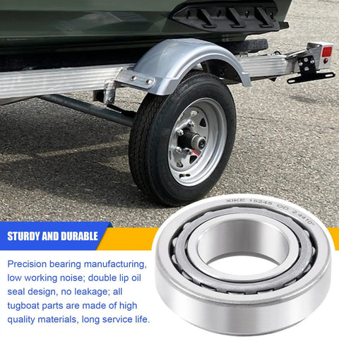 Trailer Wheel Hub Kit For 5200-6000 Lb Axles with bearing and precision manufacturing showcase