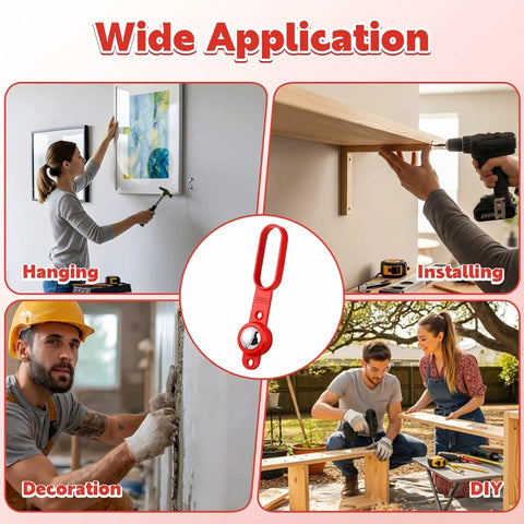 Two pack of Heavy Duty Magnetic Stud Finder with 27 Lbs Pull Force, used for hanging, installing, and DIY projects.