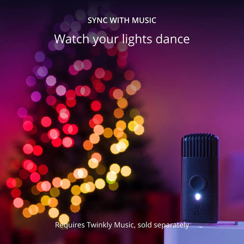 App Controlled 105 Foot Smart String LED Lights With 400 RGB White LEDs, WiFi And Bluetooth Connectivity, music sync feature