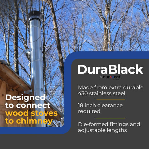 8 Inch Diameter Stainless Steel Single Wall Wood Burning Stove Elbow Connector 90 Degree Vent Pipe For Smoke And Exhaust Easy Install Durable Silver Finish For Safe Home Heating installed on building side.