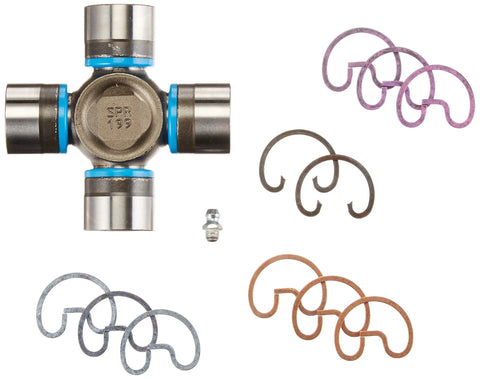 U Joint Kit 1350 Series Greasable 1.188 Bearing Caps With Clips 2 Pack 30 Series SPL OSR Universal Joint For Tough Off Road Builds Towing And Rough Ride Applications, steel joint and clips