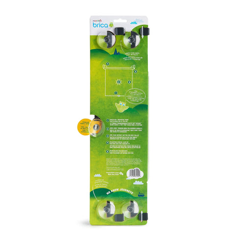 Premium Car Window Sun Shades For Toddlers Crushes Harsh Sun Glare And Uv Rays While Keeping Your Little Crew Cozy On Road Trips packaging features suction cups and installation instructions.