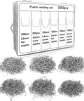 Plastic Welding Staples 3000 Pcs With Storage Box In 6 Shapes For Car Bumpers Cracks And Daily Plastic Repair Garage Ready Welder Supplies Durable Stainless Steel Staples For Long Lasting Repairs