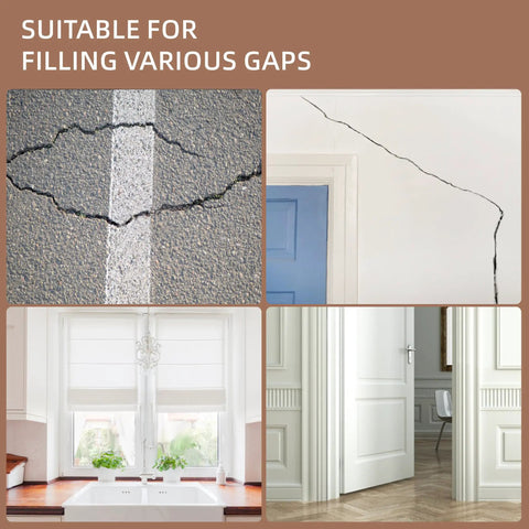 No-Nonsense White Foam Rubber Backer Rod For Concrete Expansion Joints And Crack Filling sized at 1/8 inch for sealing various gaps in different surfaces.