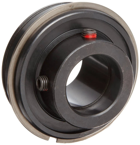 ER32 Wide Inner Ring Ball Bearing With Double Rubber Seals And Snap Ring 2 Inch Bore 100 Millimeter Outer Diameter Steel Precision Unit Built Tough For Smooth Power Transfer showing extended inner ring and snap ring.