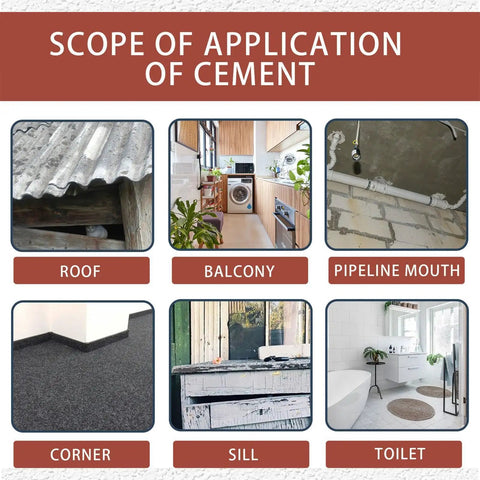 Heavy Industrial Grade Concrete Crack Sealant And Hole Filler That Slaps Moisture Out While Staying Super Flexible To Plug Gnarly Driveway Potholes For Legit Outdoor Repairs applications in roof, balcony, pipe, corner, sill, and toilet.