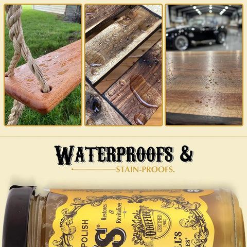 Universal Finish For Wood Leather Plastic Vinyl Metal And More Workhorse All Purpose 9 Oz Jar Waterproofs Food Safe Non Toxic Solvent Free
