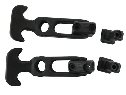 Rugged Flexible T Handle Rubber Draw Latch for Coolers Boats Golf Carts Tool Boxes Off Road Rigs Farm Machinery and Engineering Hoods