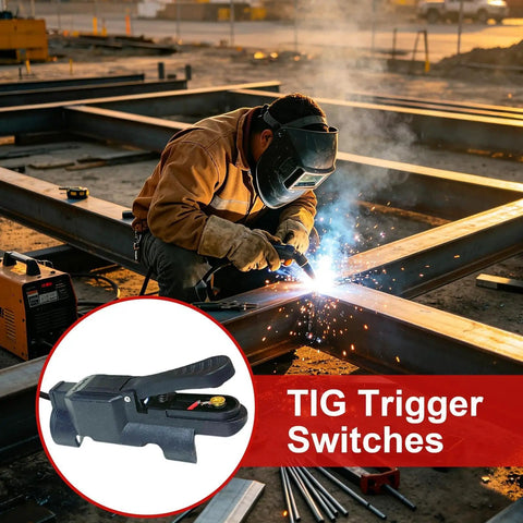 Welder using Welding Touch Button For Stable Grip Spot Welder Trigger Switch With Precise Amperage Control, Anti-Vibration Clip