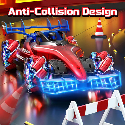 Monster RC truck for stunts with anti-collision design