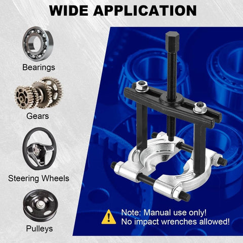 5 Ton Bearing Puller Set With 2 Inch And 3 Inch Jaws Beefy Heavy Duty Bearing Separator And Wheel Hub Axle Puller Kit